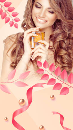 Online Banner für Parfüme