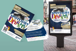 Plakat und Flyer für die Friedrich-Schiller-Universität Jena in Jena