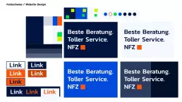 Entwicklung des Corporate Designs, Grafik Design Elemente, Jena