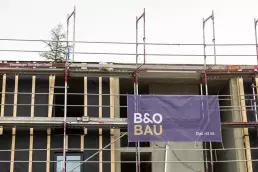 Foto von Baustellenreportage in Jena, Richtfest