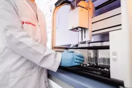Foto vom Biotech-Unternehmen scienova Jena, Unternehmensfotografie