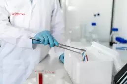 Foto vom Biotech-Unternehmen scienova Jena, Unternehmensfotografie
